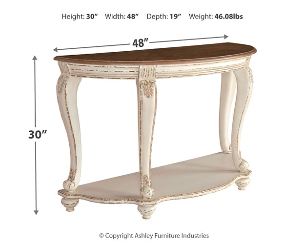 Realyn Sofa Table