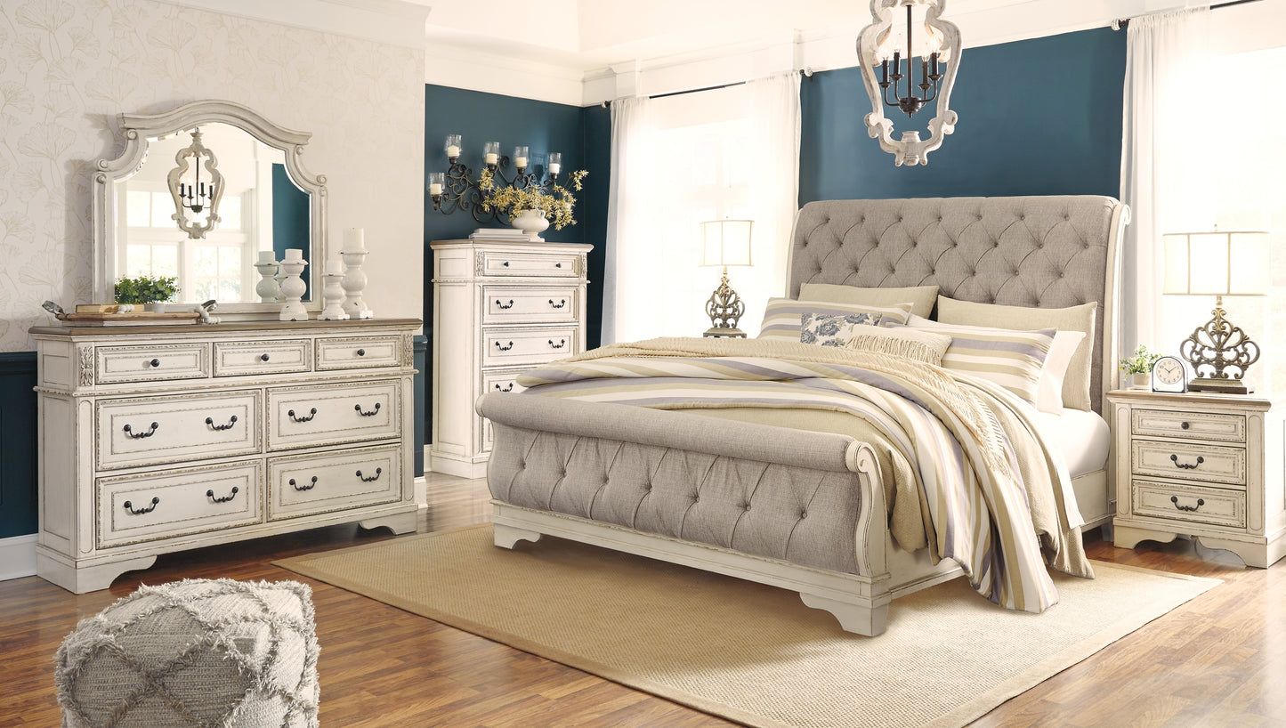 Realyn  Sleigh Bed