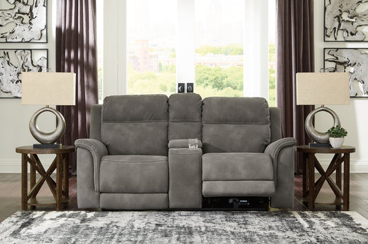 Next-Gen DuraPella PWR REC Loveseat/CON/ADJ HDRST