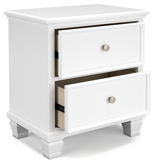 Fortman Two Drawer Night Stand