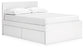 Onita  Panel Platform Bed With 2 Side Storage