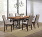 Spring Creek Upholstered Dining Chair Taupe (Set of 2)