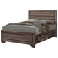 Kauffman 5-piece Eastern King Bedroom Set Washed Taupe