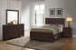 Kauffman 4-piece California King Bedroom Set Dark Cocoa