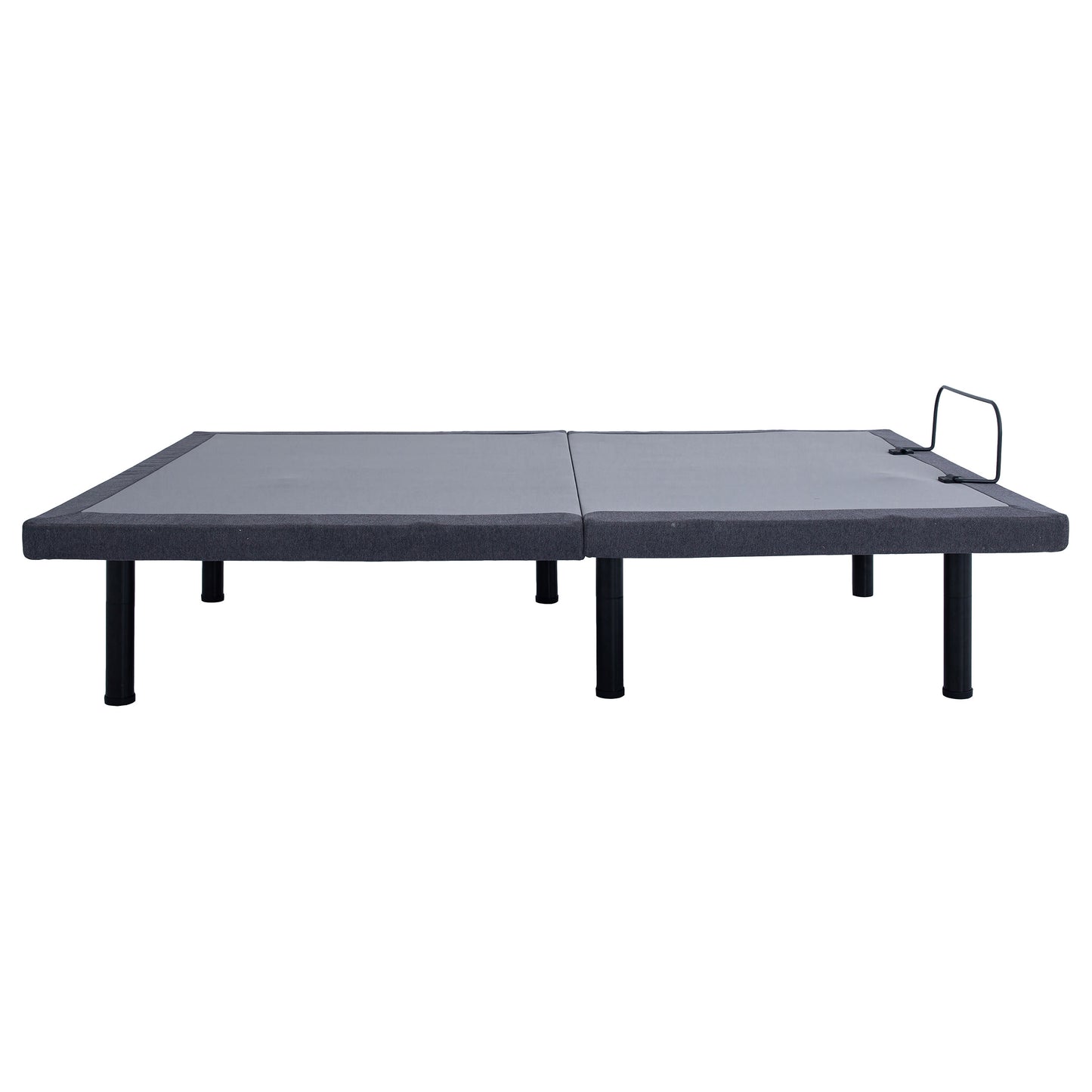 Clara Twin Extra Long Adjustable Bed Base Grey and Black