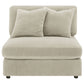 Blaine Upholstered Reversible Chaise Sectional Sofa Sand