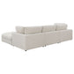 Serene 4-piece Upholstered Modular Sectional Sofa Beige