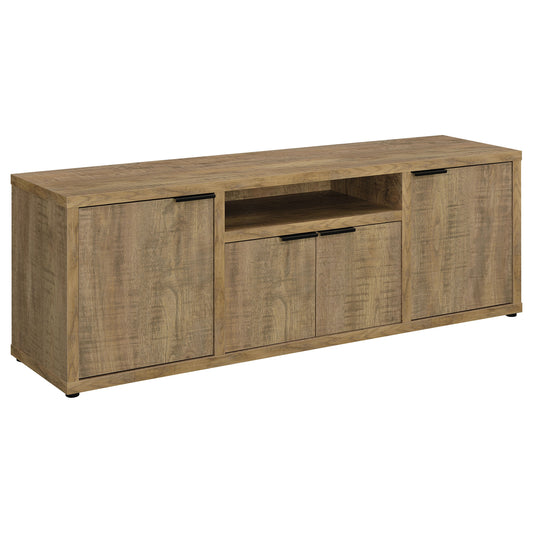 Tabby 4-door Engineered Wood 60-inch TV Stand Mango