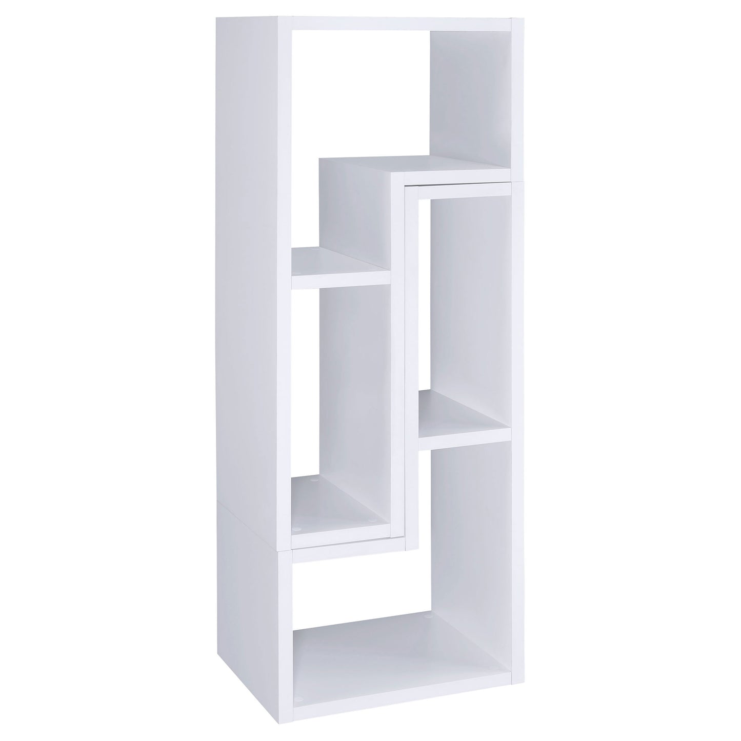 Velma Multipurpose TV Stand and Bookshelf White