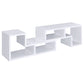 Velma Multipurpose TV Stand and Bookshelf White