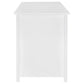 Dylan 60-inch 4-drawer Lift Top Office Desk White High Gloss