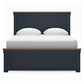 Landocken Queen Panel Bed with Mirrored Dresser, Chest and Nightstand