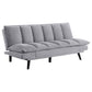 Laredo Upholstered Tufted Convertible Sofa Bed Grey