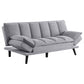 Laredo Upholstered Tufted Convertible Sofa Bed Grey