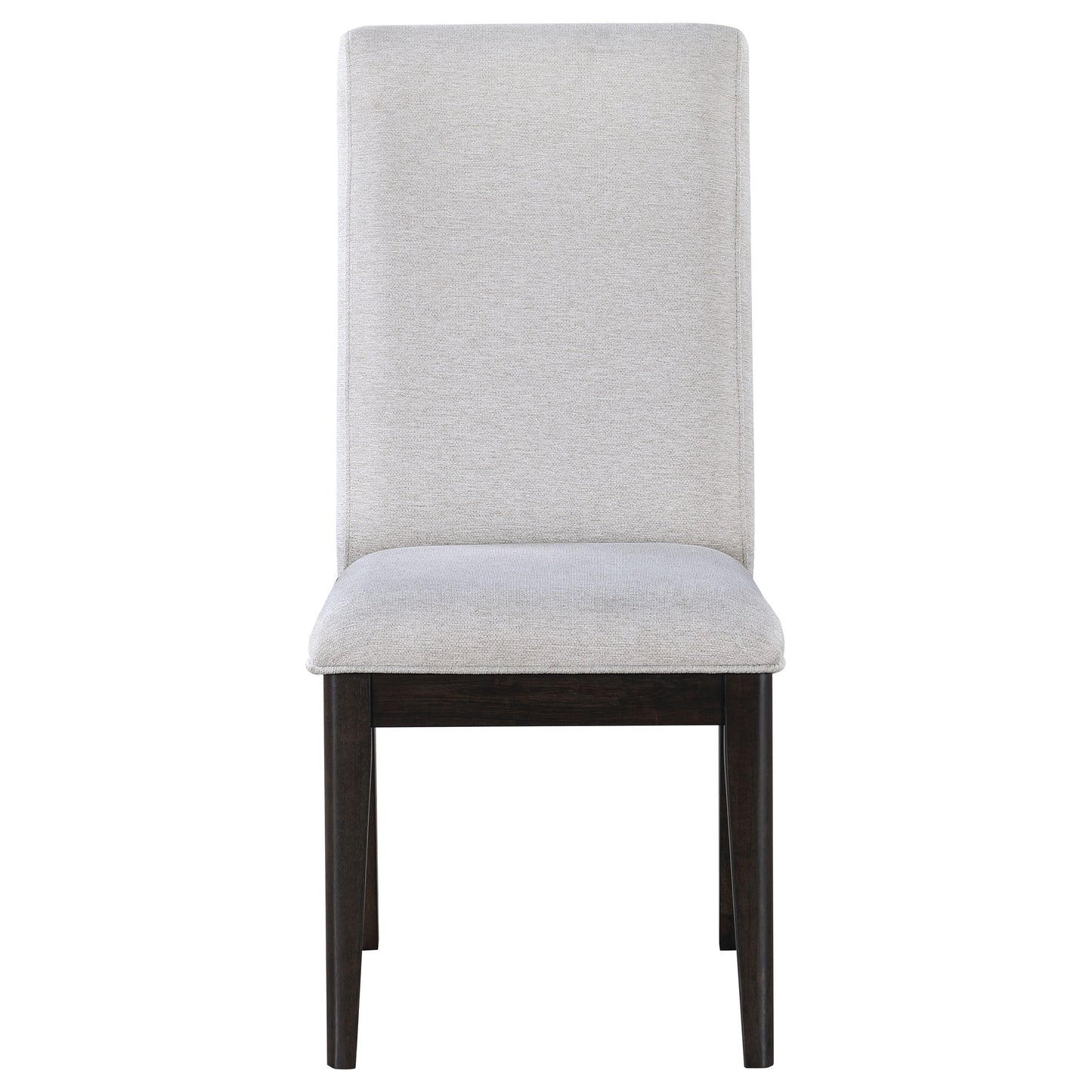 Hathaway Upholstered Dining Side Chair Cream (Set of 2)