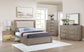 Kenora 5-piece Eastern King Bedroom Set Barley Brown