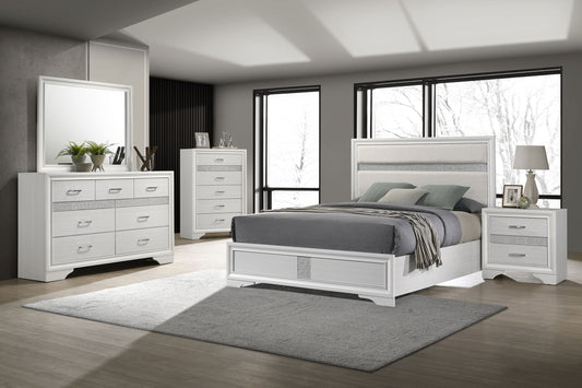 Miranda 4-piece Full Bedroom Set White