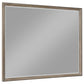 Durango Dresser Mirror Taupe Oak