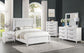 Marielle 6-drawer Dresser with Mirror Distressed White