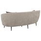 Ellorie 3-piece Upholstered Curved Sofa Set Beige