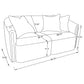 Townsend 3-piece Chenille Upholstered Sofa Set Latte