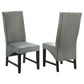 Barrand Upholstered Dining Side Chair Grey (Set of 2)