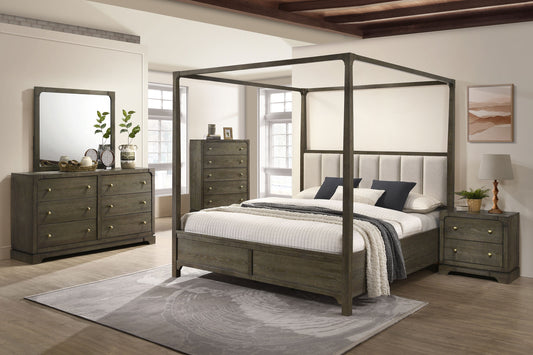 Gran Park 5-piece California King Bedroom Set Dark Cocoa