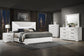 Ives 5-drawer Bedroom Chest of Drawers White High Gloss