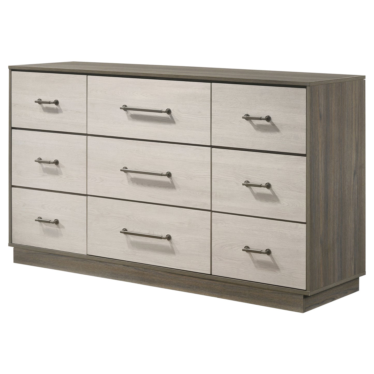 Fenwick 9-drawer Dresser Grey Oak