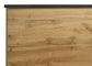 Kaywood 52-inch Eastern King Panel Bed Natural Pine