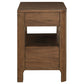 Maderia 2-drawer Nightstand Bedside Table Walnut