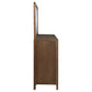 Maderia 8-drawer Dresser and Mirror Walnut