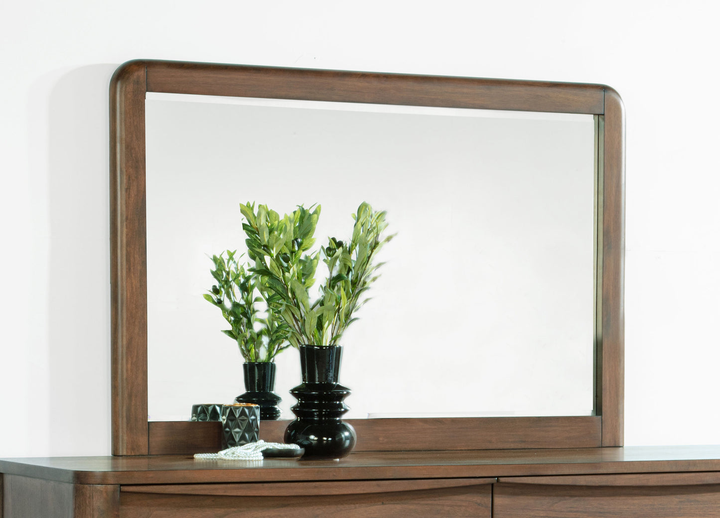 Maderia Dresser Mirror Walnut