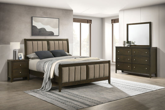 Wilkes 4-piece Queen Bedroom Set Dark Cocoa