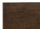 Glenwood 48-inch Queen Platform Panel Bed Warm Brown