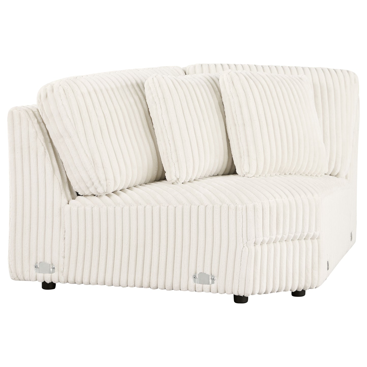 Emberson 4-piece Upholstered Modular Sectional Sofa Ivory