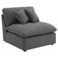 Hobson 6-piece Upholstered Modular Sectional Sofa Charcoal