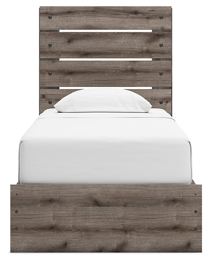 Graystorm  Panel Bed With Storage