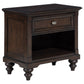 Andover 4-piece California King Bedroom Set Dark Oak