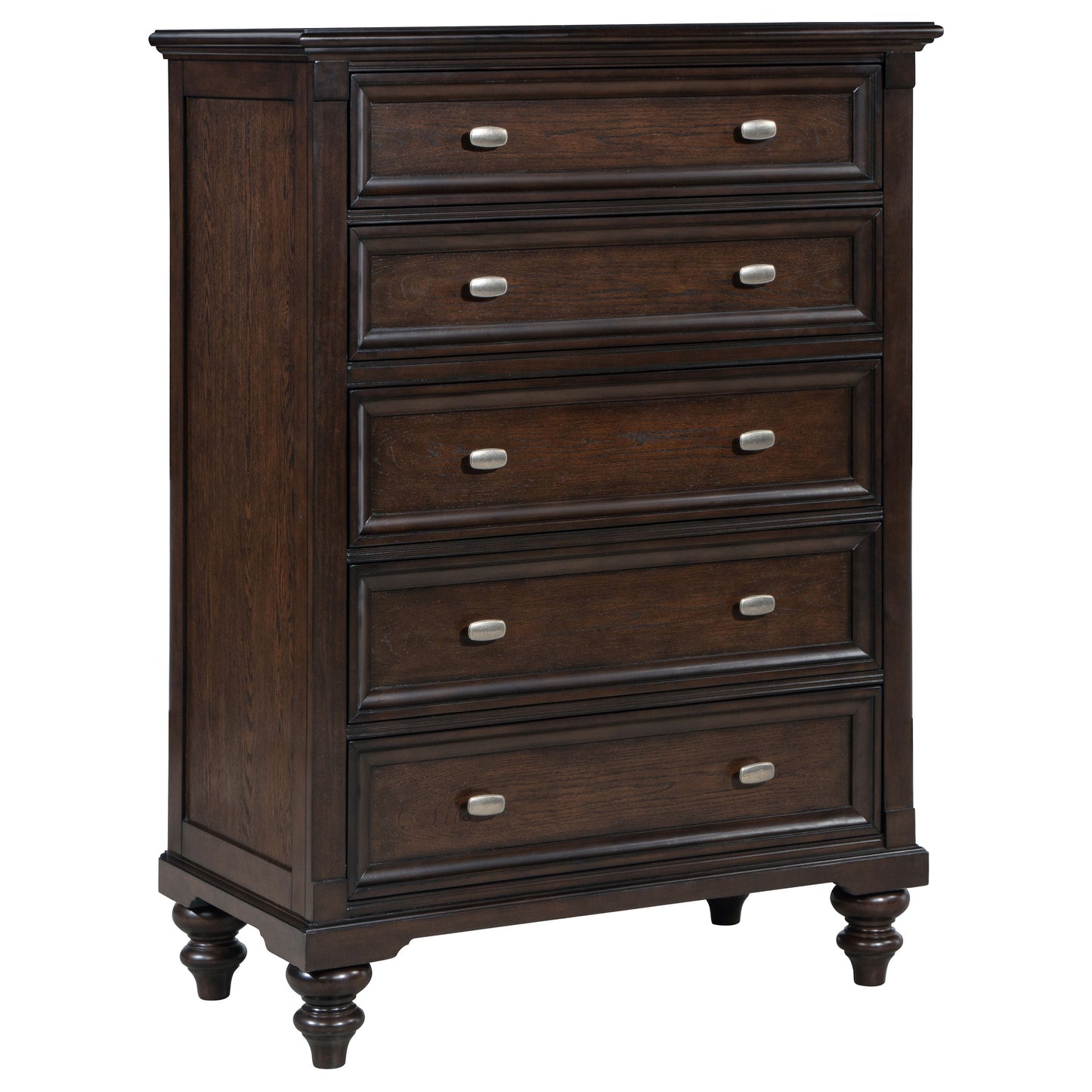 Andover 5-piece California King Bedroom Set Dark Oak