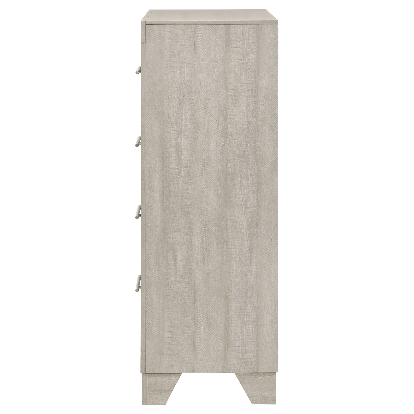 Trenton 4-drawer Bedroom Chest of Drawers Rustic Cream