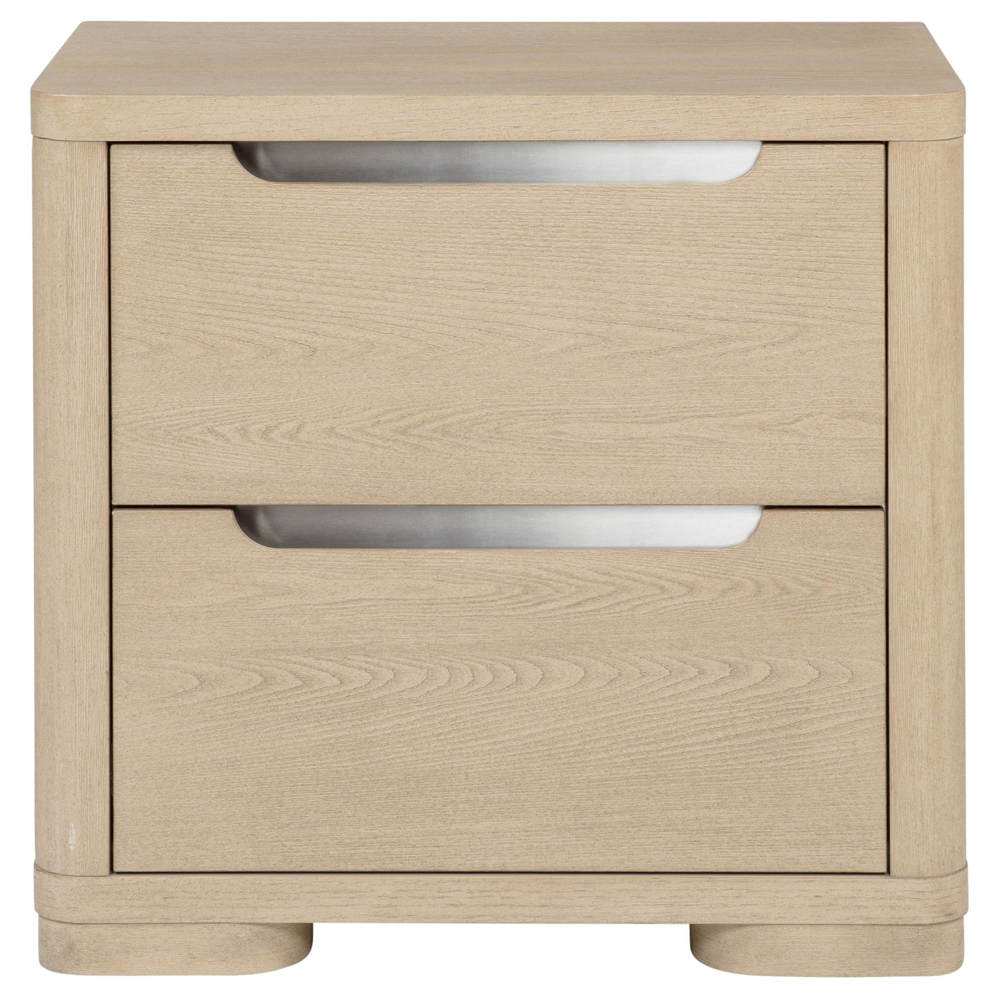 Ladera 2-drawer Nightstand Bedside Table Light Elm