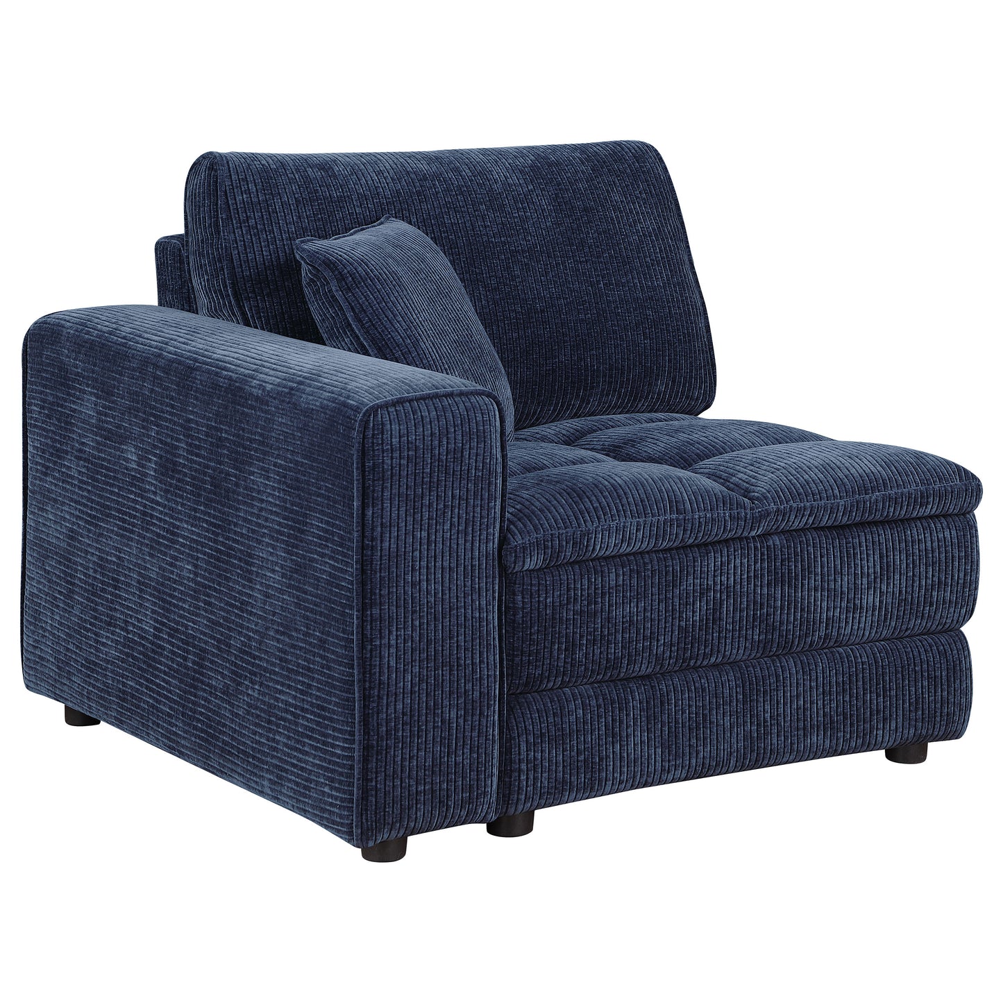 Atlantic 6-piece Upholstered Modular Sectional Sofa Blue