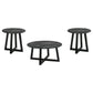 Skylark 3-piece SmartTop Coffee and End Table Set Black