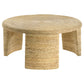 Artina 3-piece Rattan Coffee and End Table Set Natural