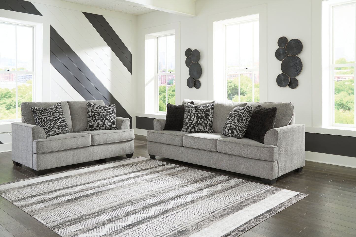 Deakin Sofa, Loveseat, Chair and Ottoman