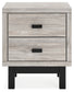 Vessalli Queen Panel Headboard with Mirrored Dresser and Nightstand