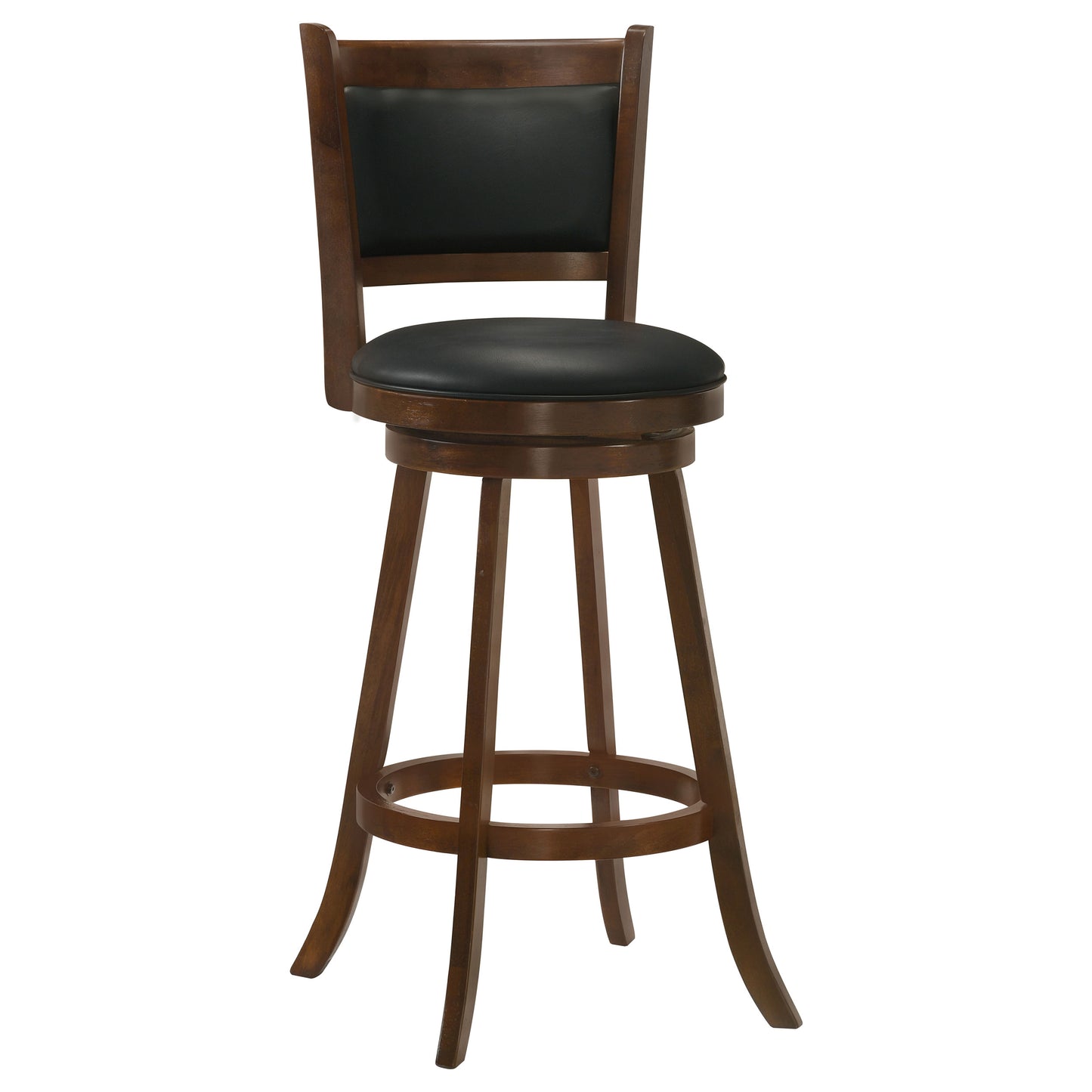 Broxton Upholstered Swivel Bar Chair Chestnut (Set of 2)