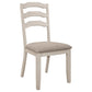 Ronnie Wood Dining Side Chair Rustic Cream (Set of 2)