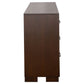 Jessica 6-drawer Dresser Cappuccino